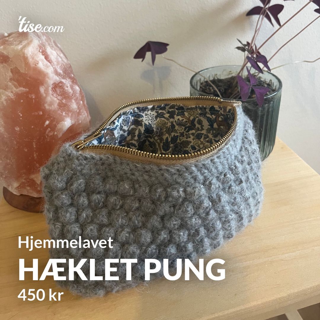 Hæklet pung