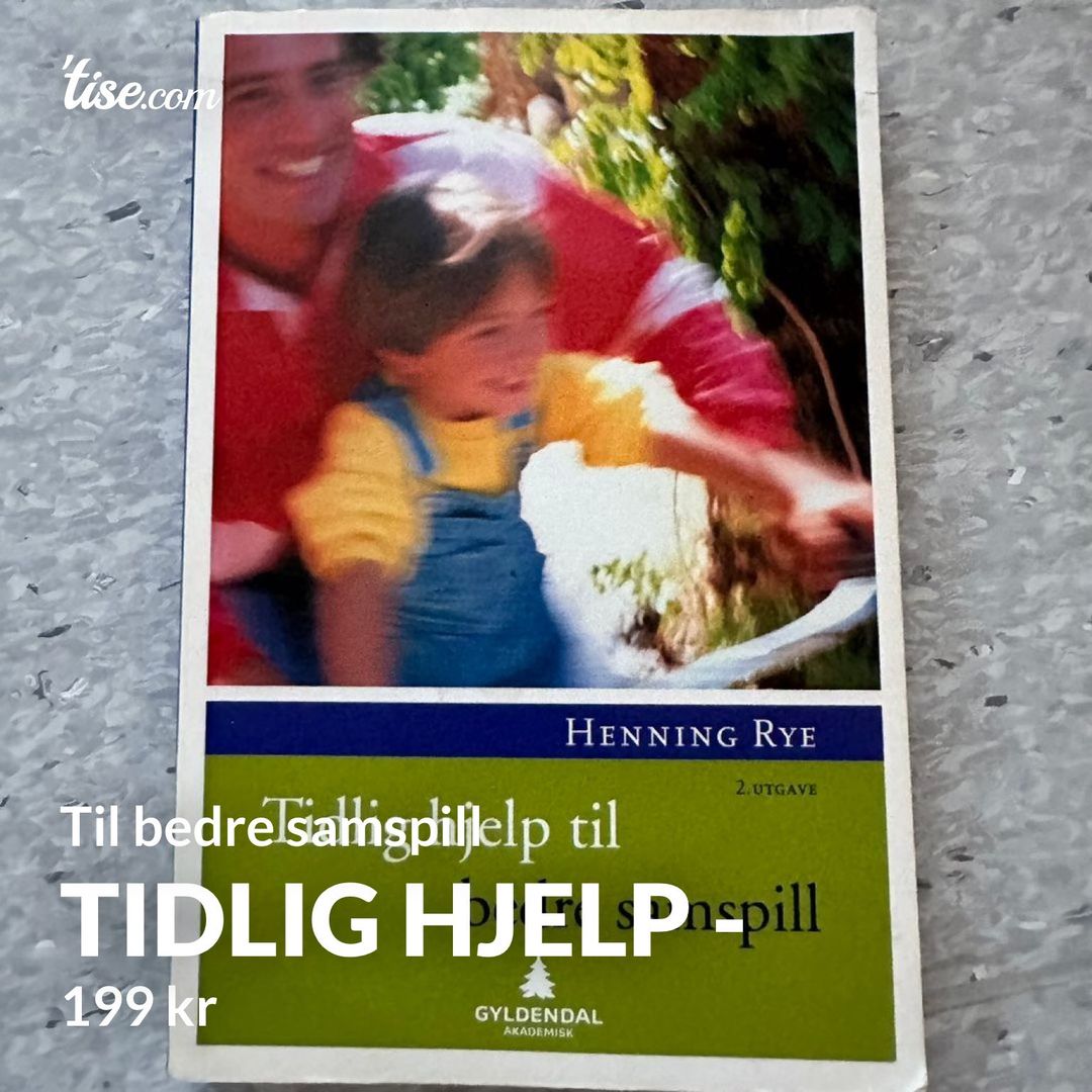 Tidlig hjelp -