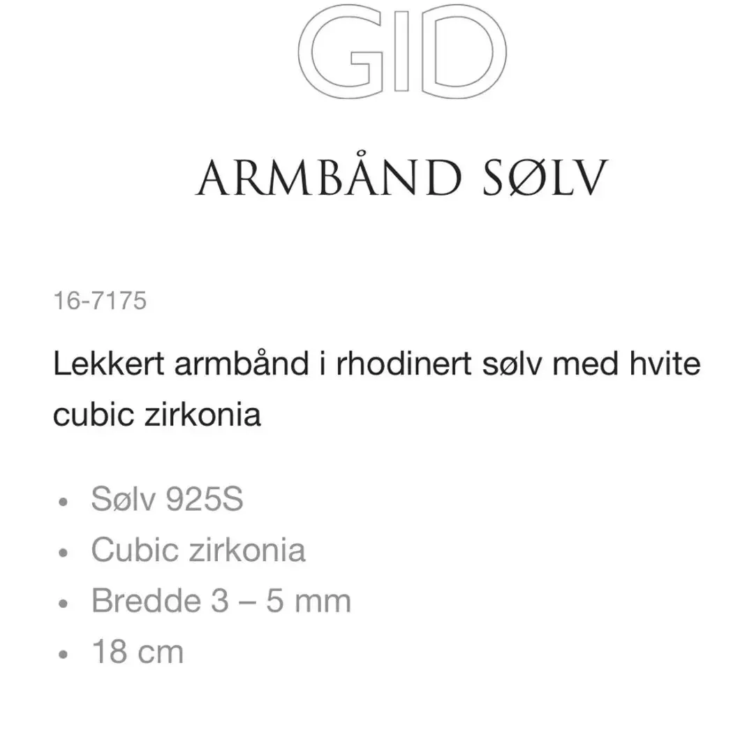 GID Armbånd