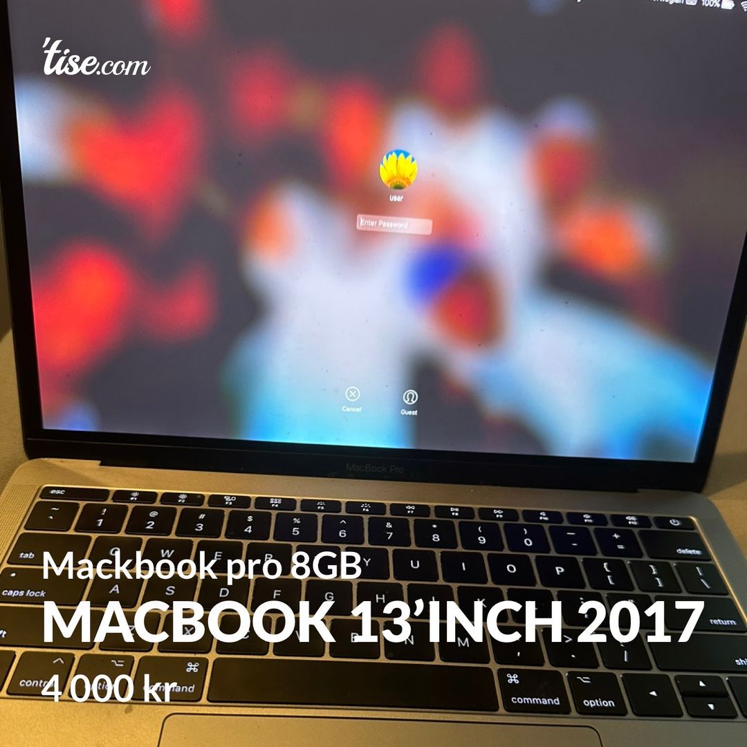 Macbook 13’inch 2017