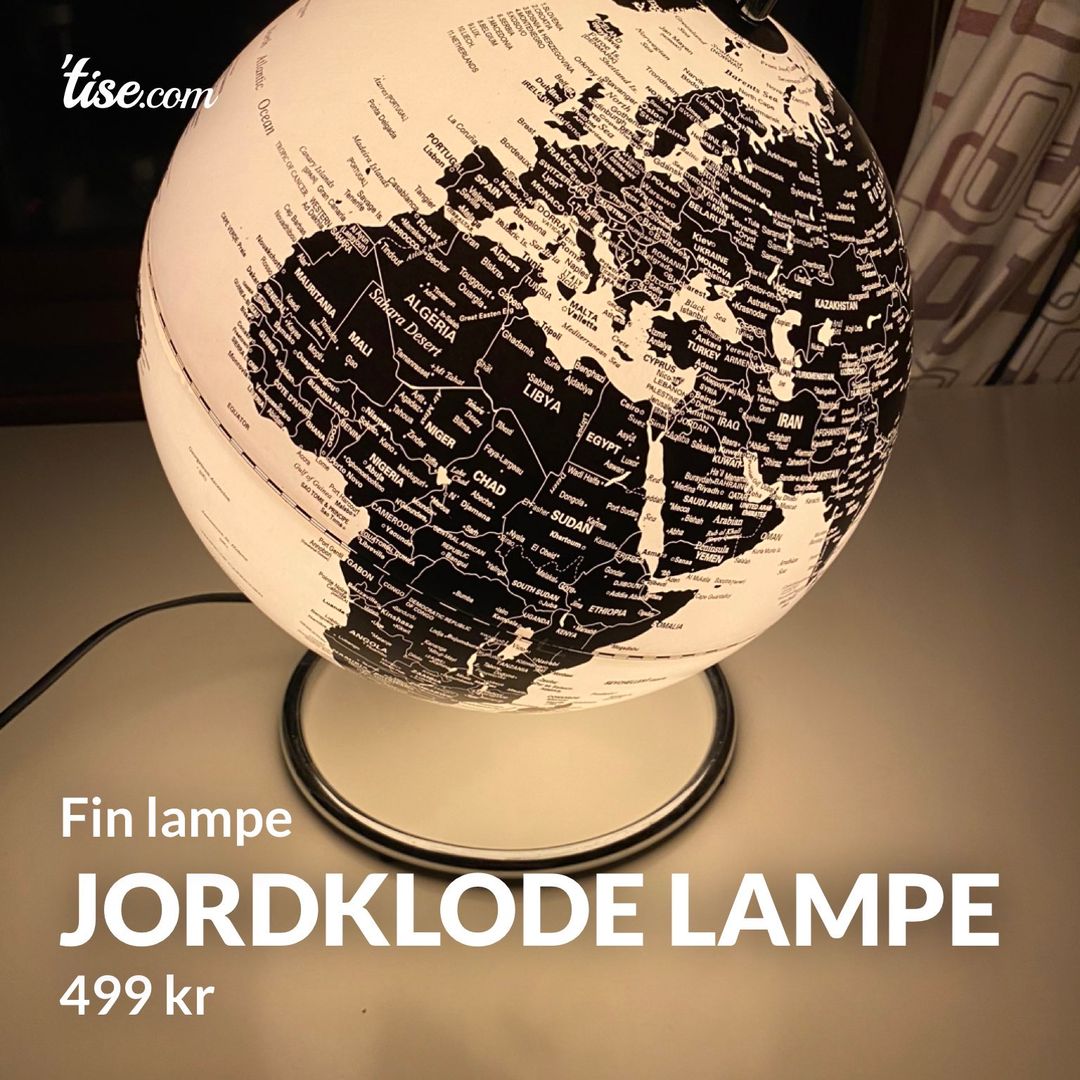 Jordklode Lampe