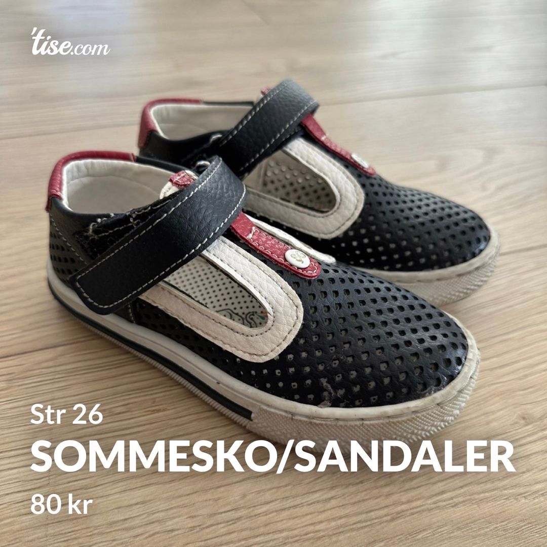 Sommesko/sandaler