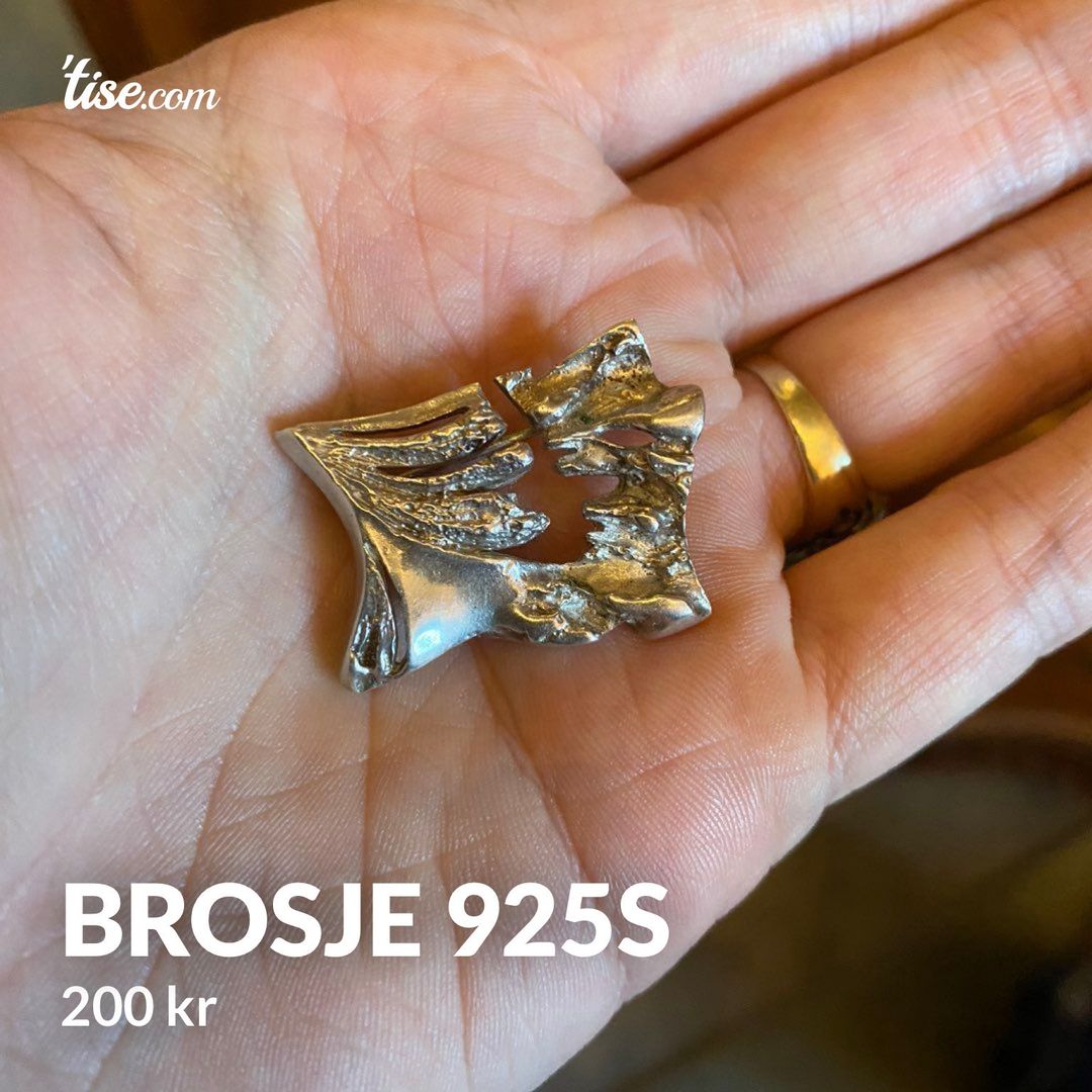 Brosje 925s