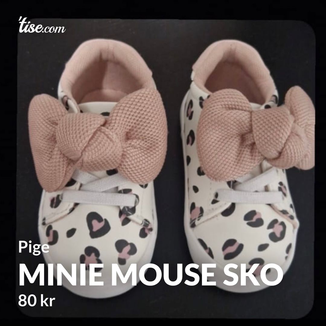 Minie mouse sko