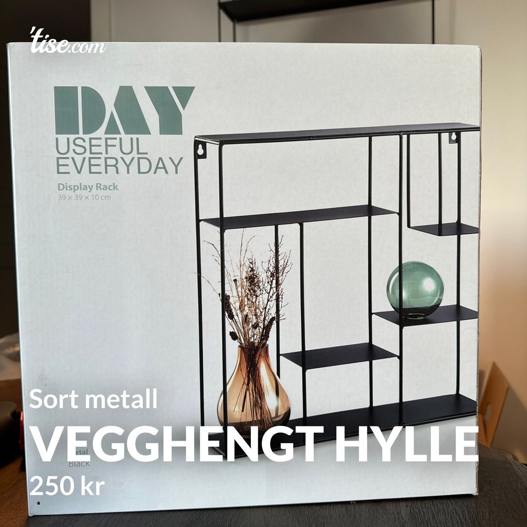 Vegghengt hylle