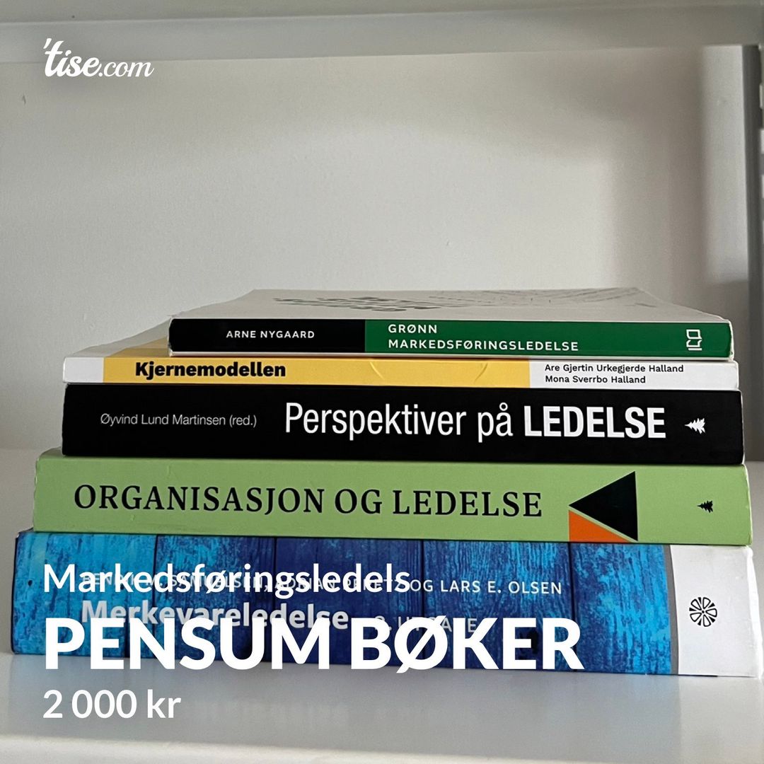 Pensum bøker