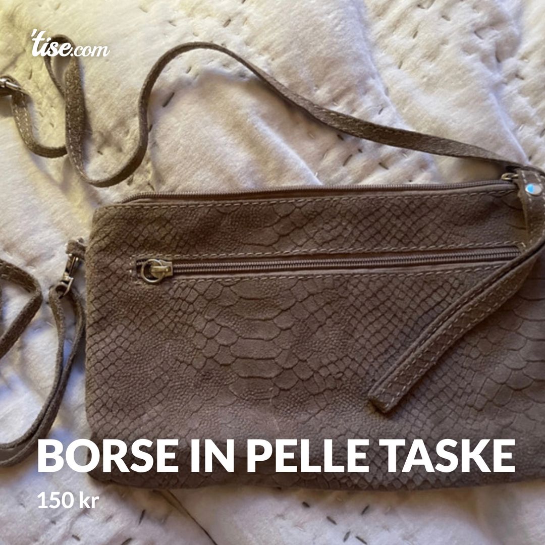 Borse In Pelle taske