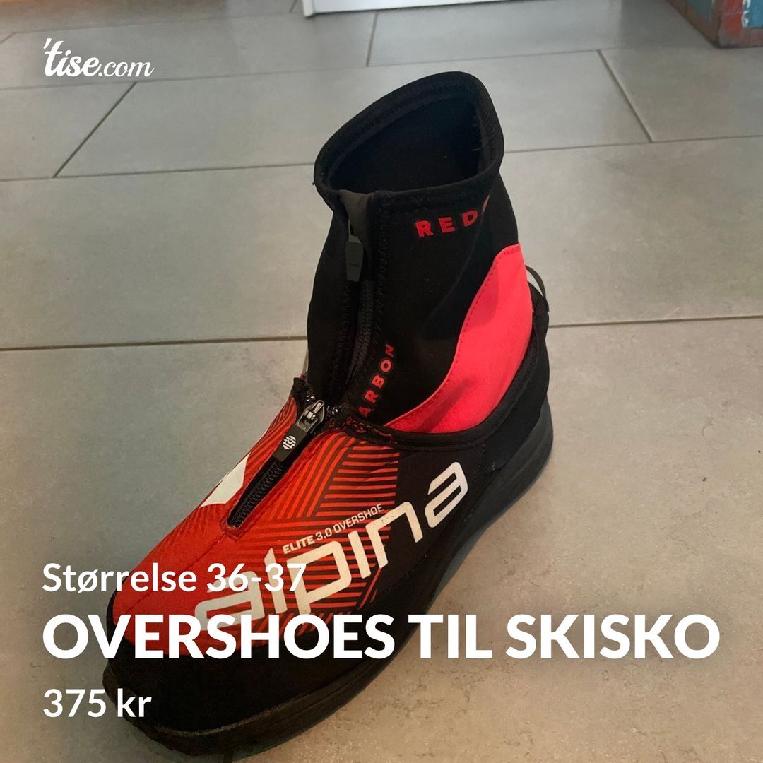 Overshoes til skisko