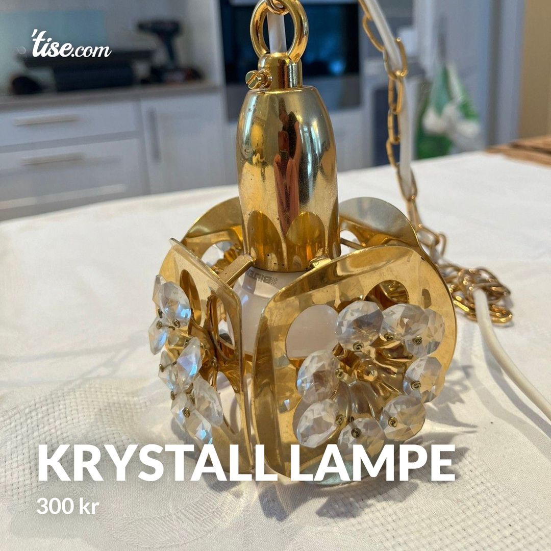 Krystall lampe