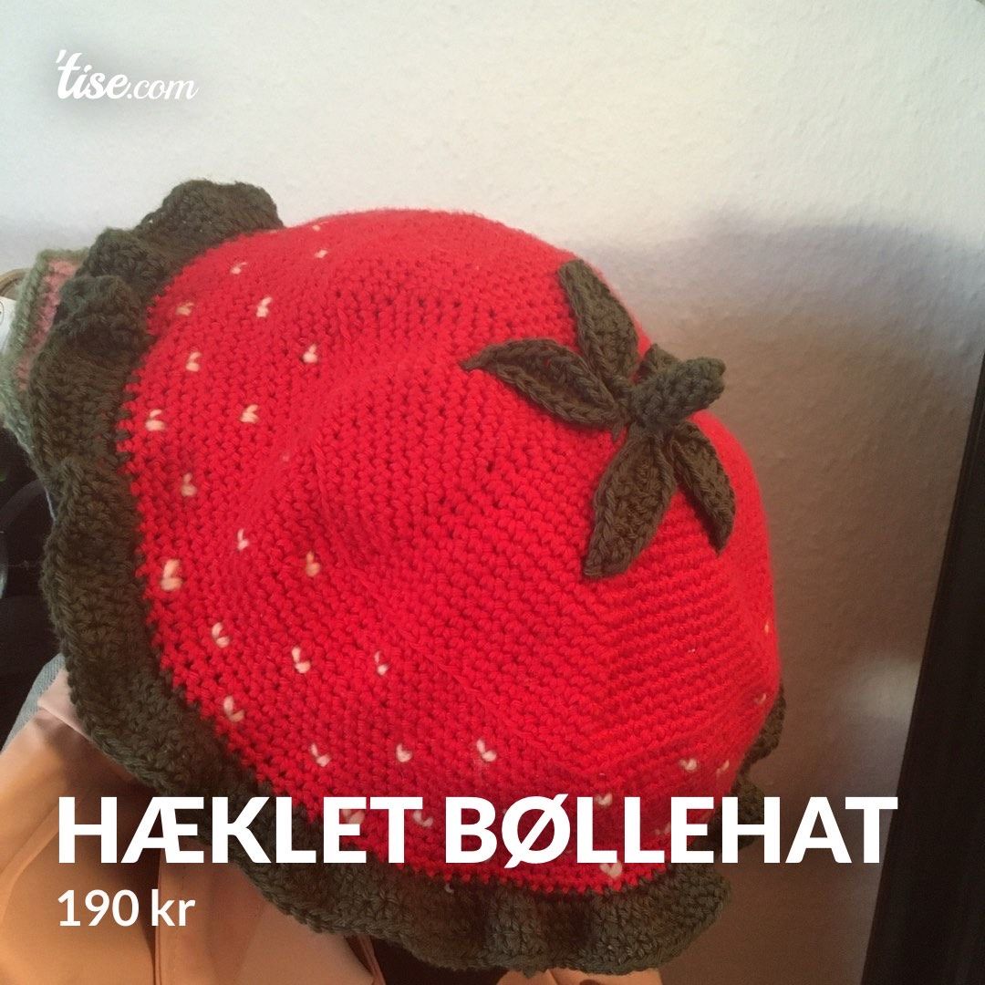 Hæklet bøllehat