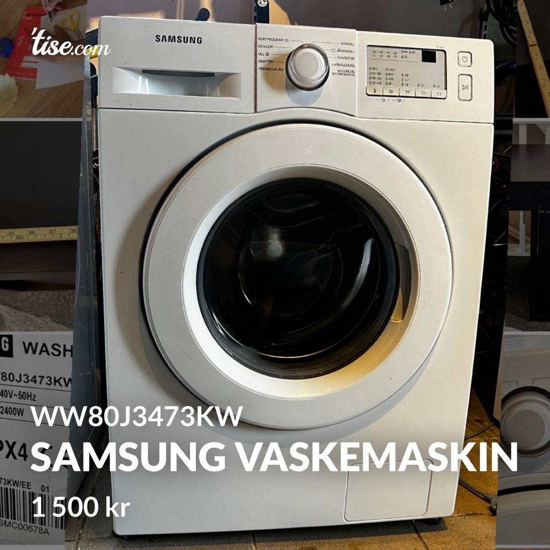 Samsung vaskemaskin