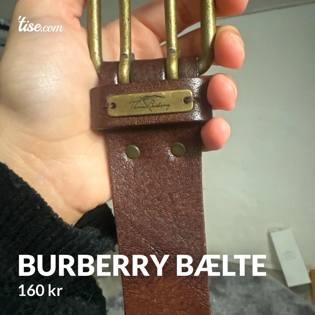 Burberry bælte