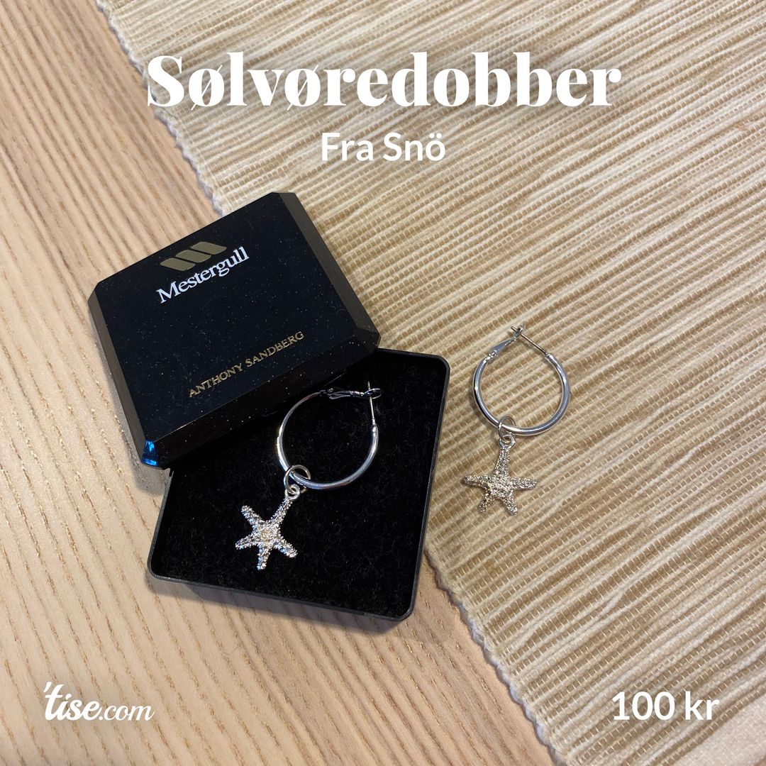 Sølvøredobber