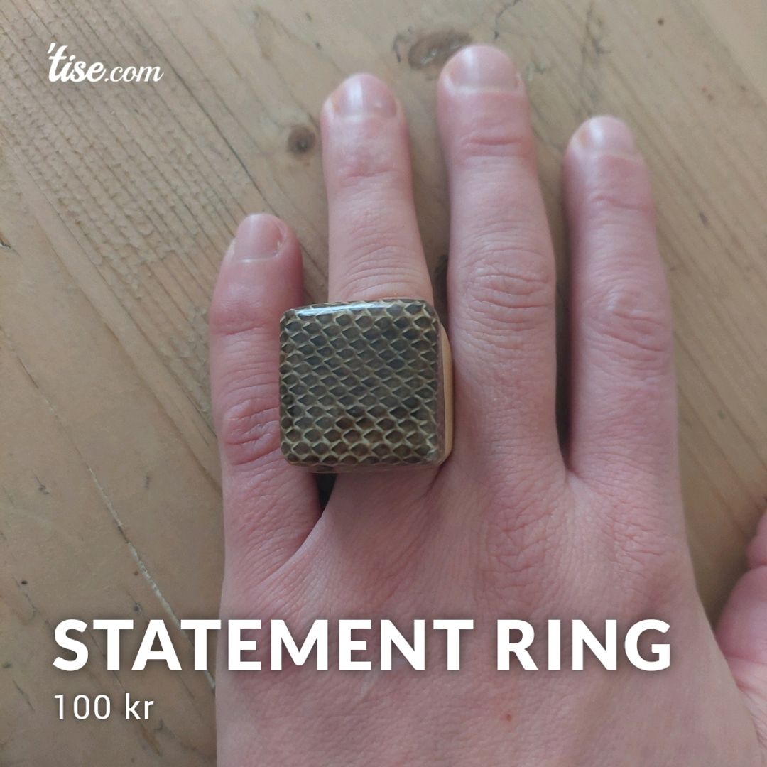 Statement ring