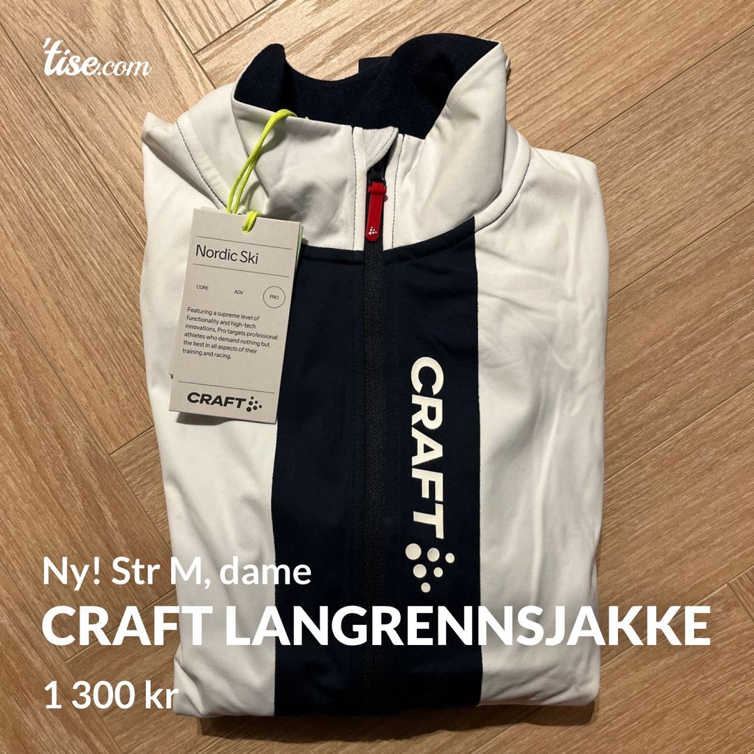 Craft langrennsjakke