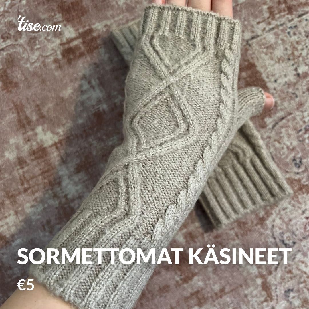 Sormettomat käsineet