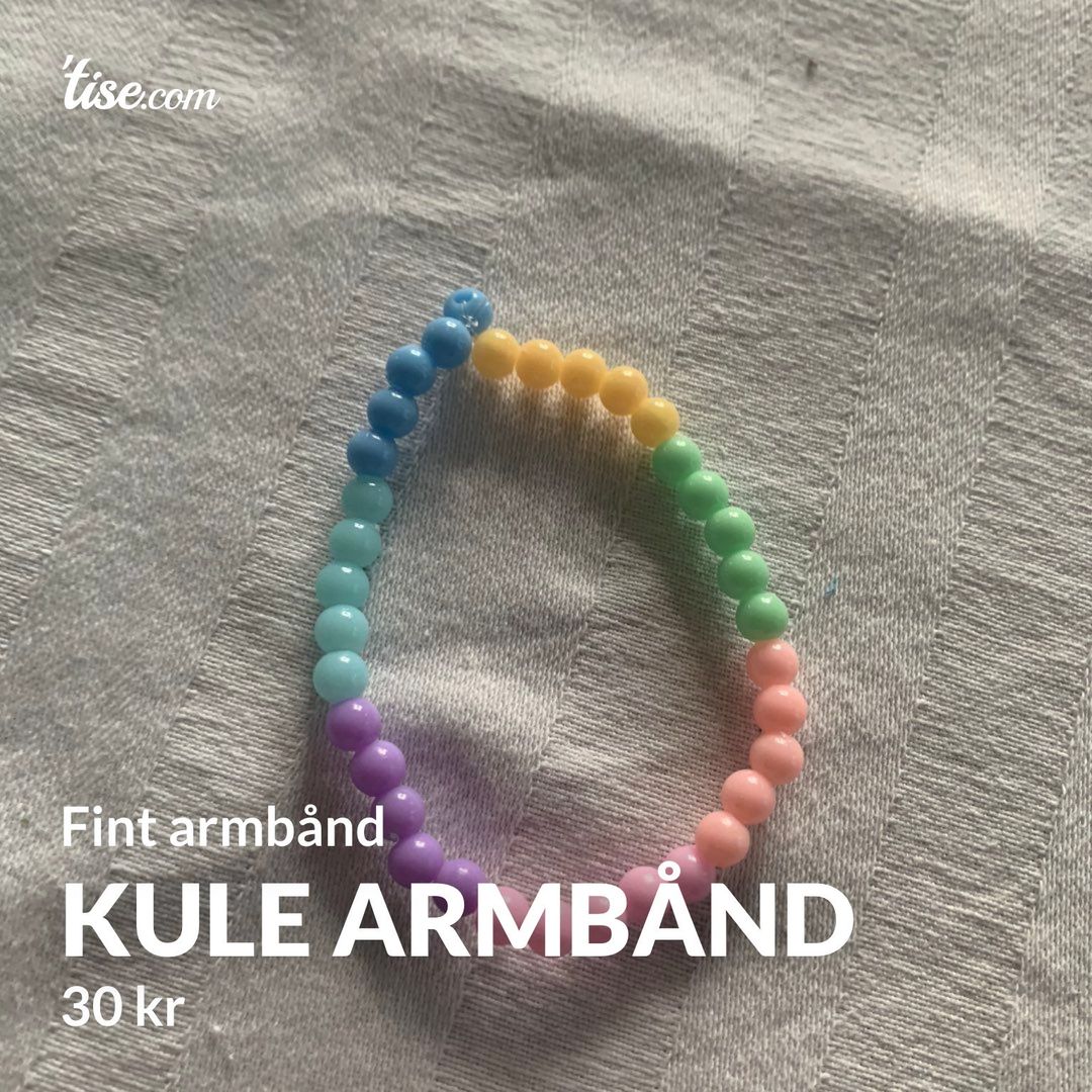 Kule armbånd