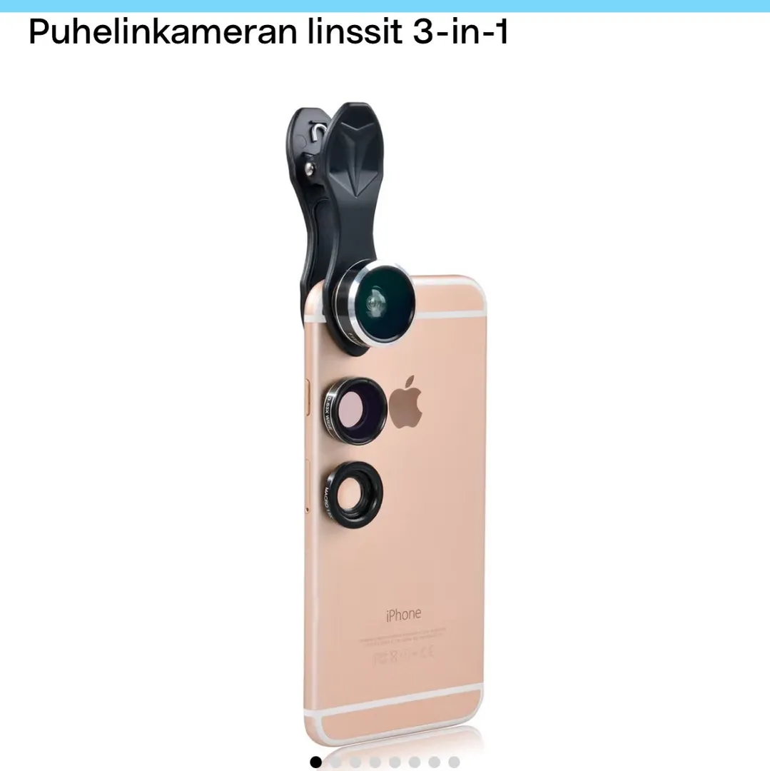 Puhelinkameralinssit