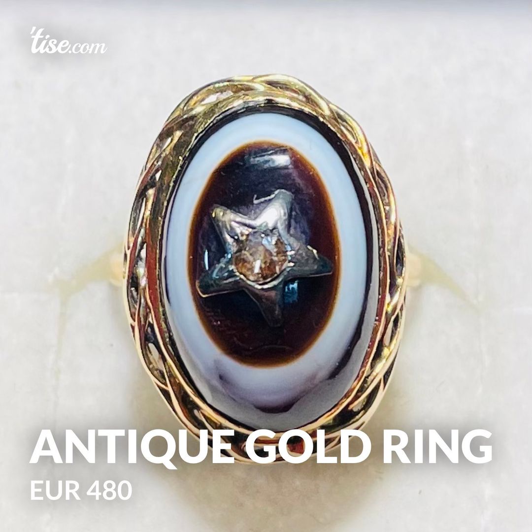 Antique gold ring