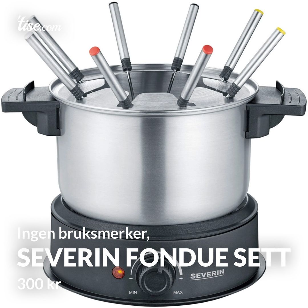 Severin fondue sett