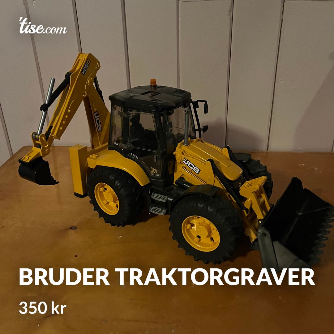 Bruder traktorgraver