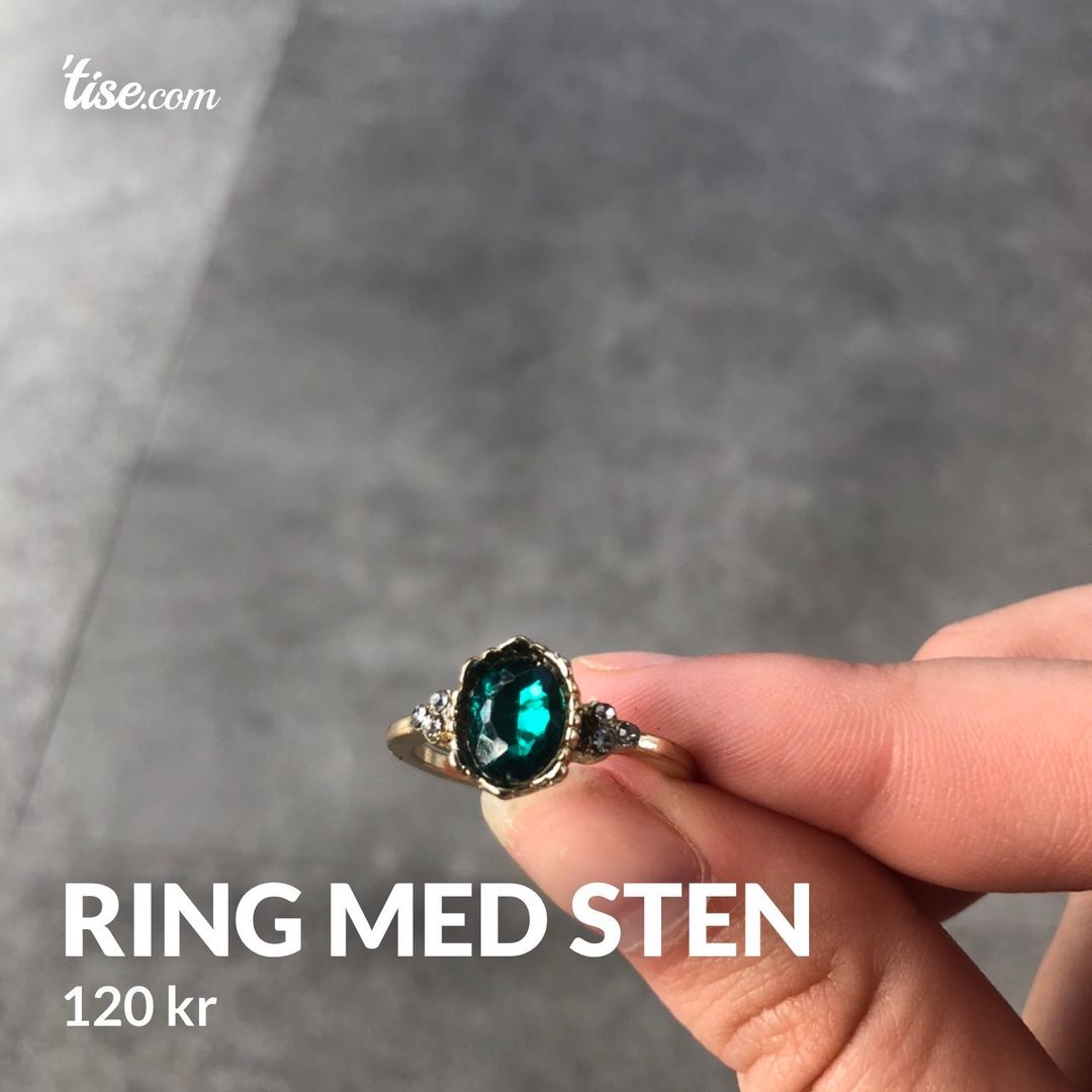 Ring med sten