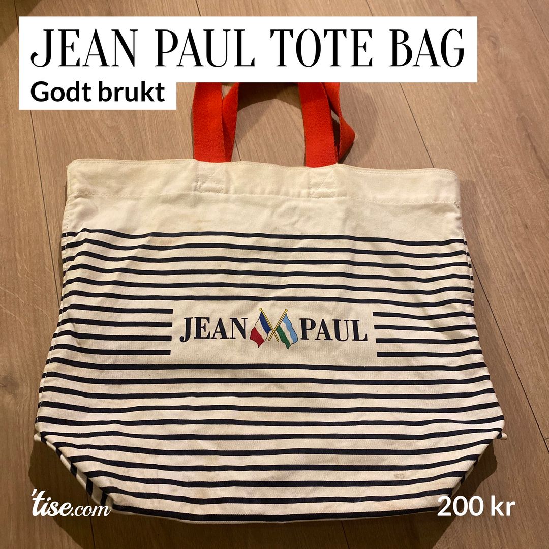 JEAN PAUL tote bag