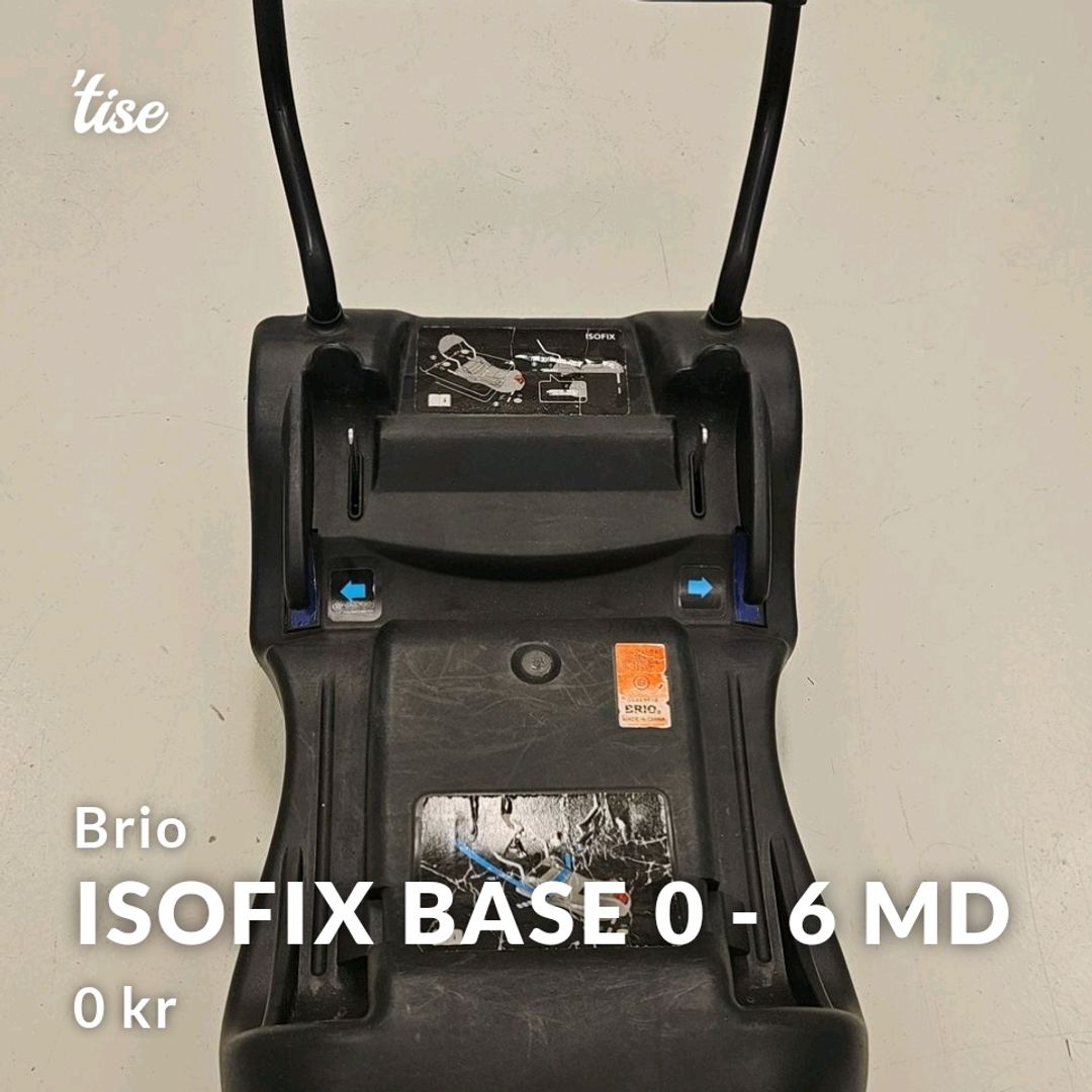 Isofix base 0 - 6 md