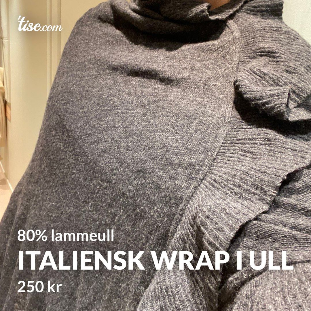 Italiensk wrap i ull