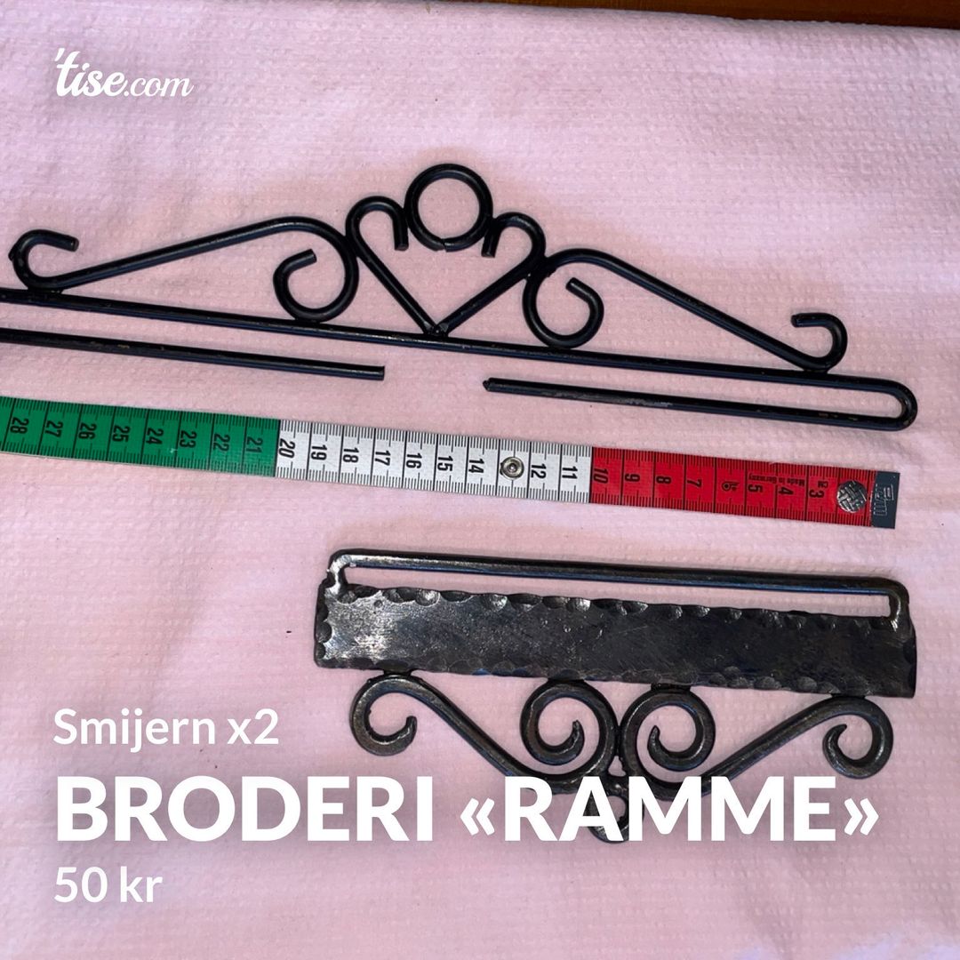 Broderi «ramme»