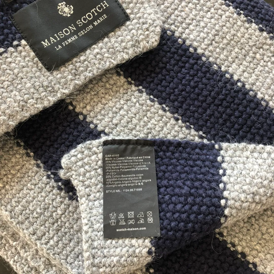 Maison Scotch skjerf