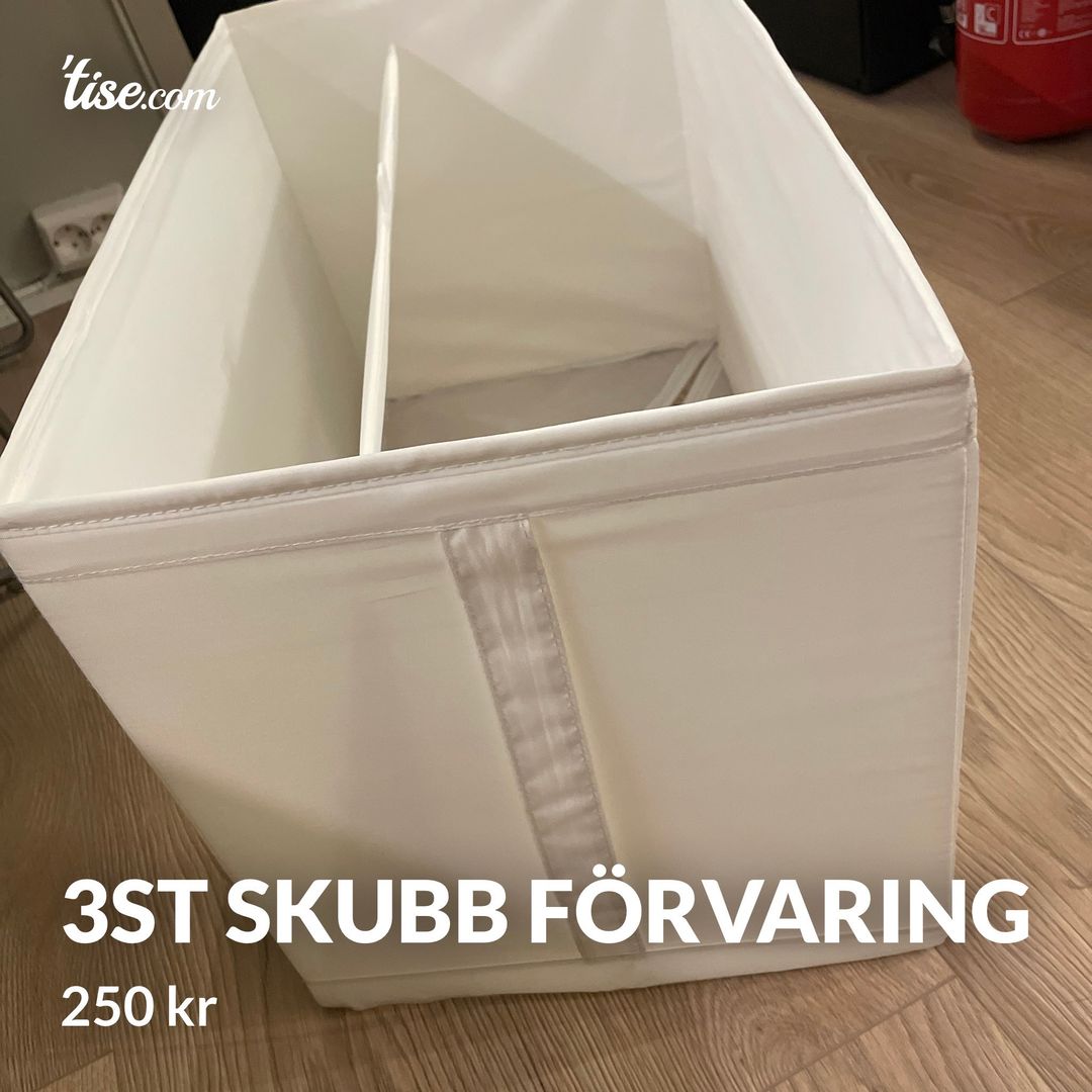 3st skubb förvaring