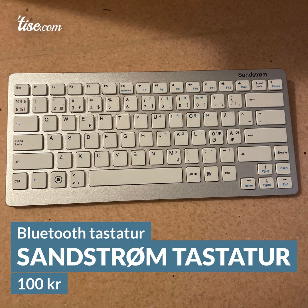 Sandstrøm tastatur