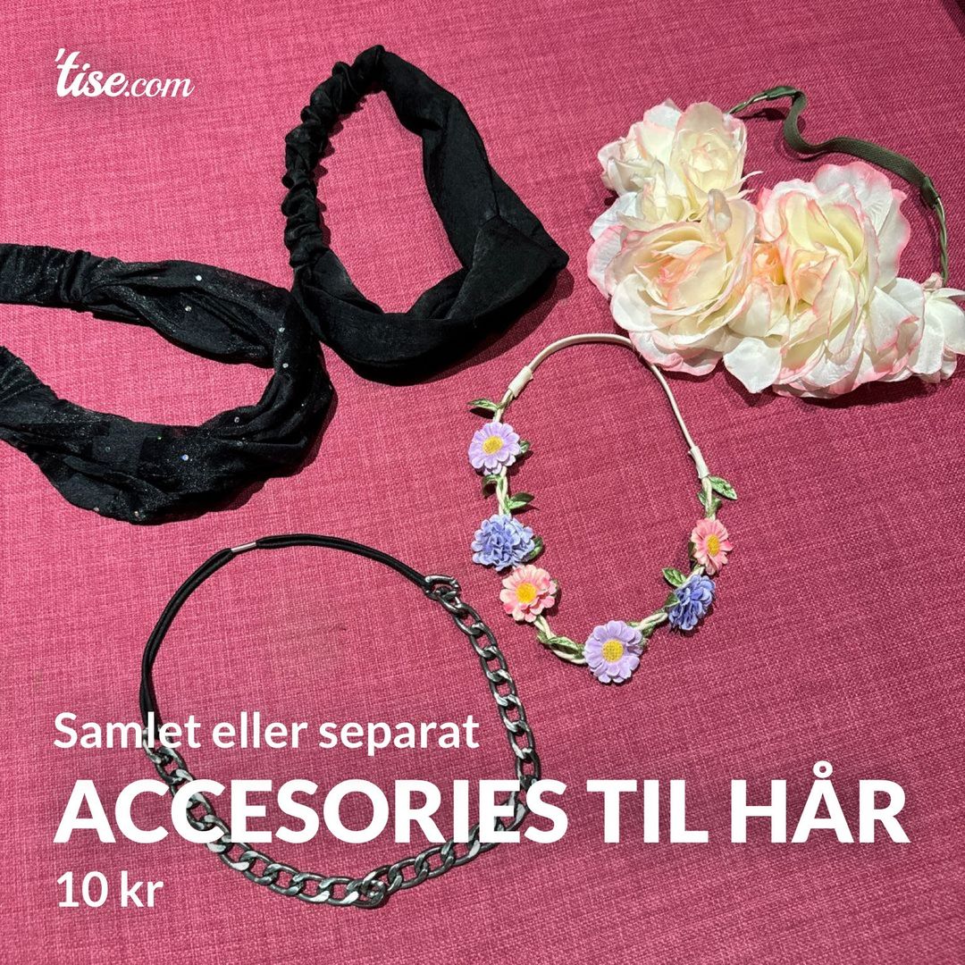 Accesories til hår