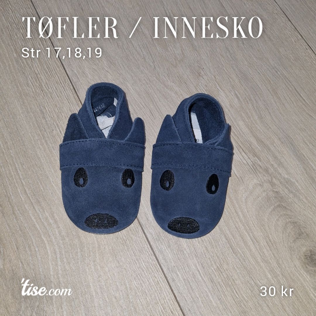 Tøfler / Innesko