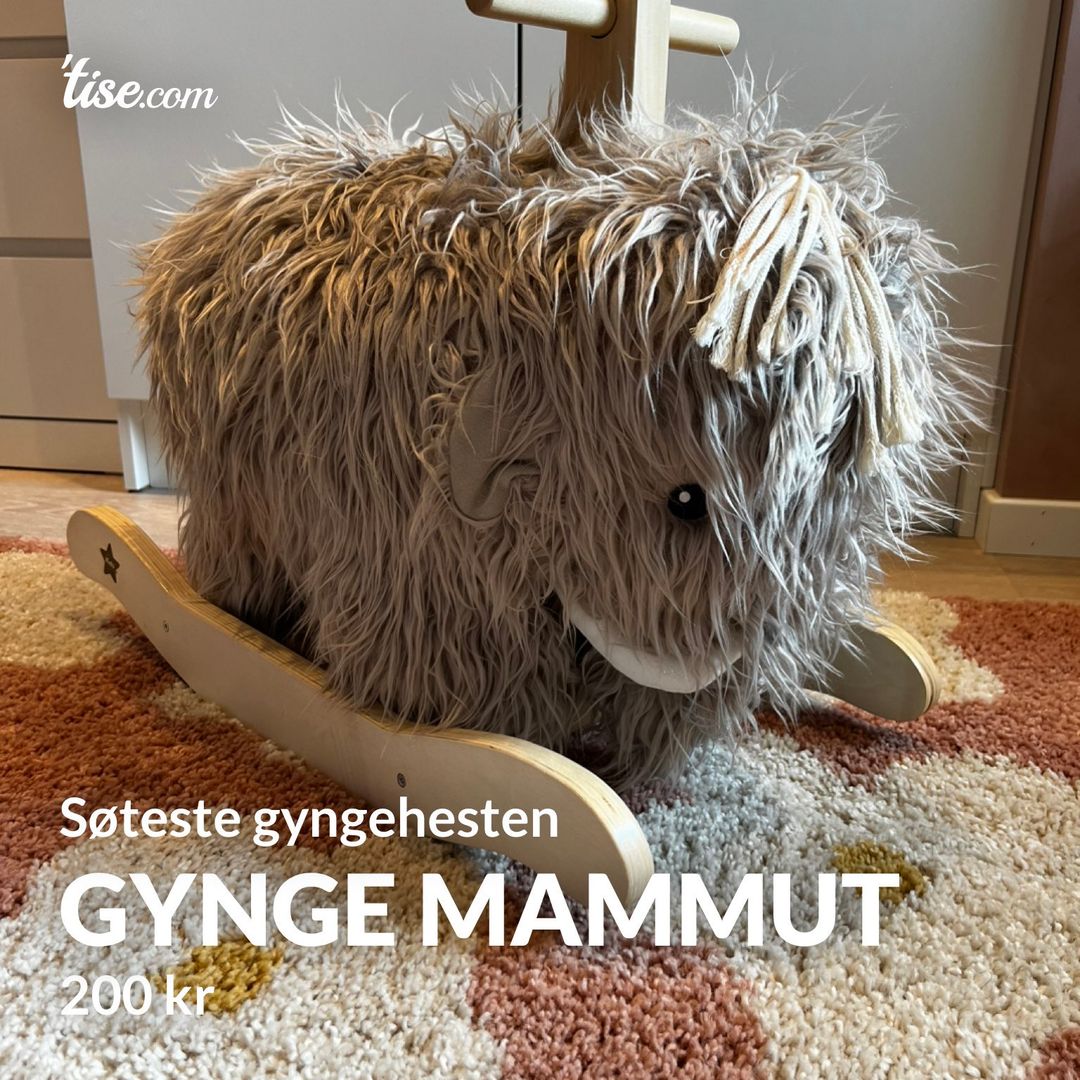 Gynge mammut