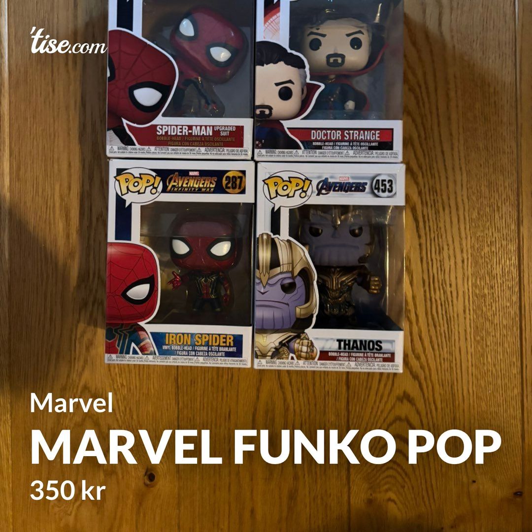 Marvel funko pop