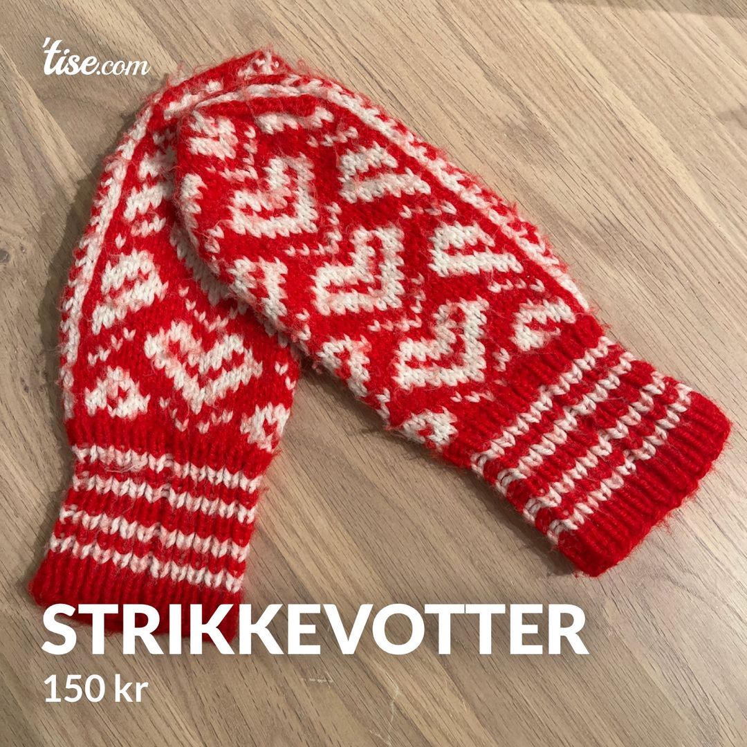 Strikkevotter