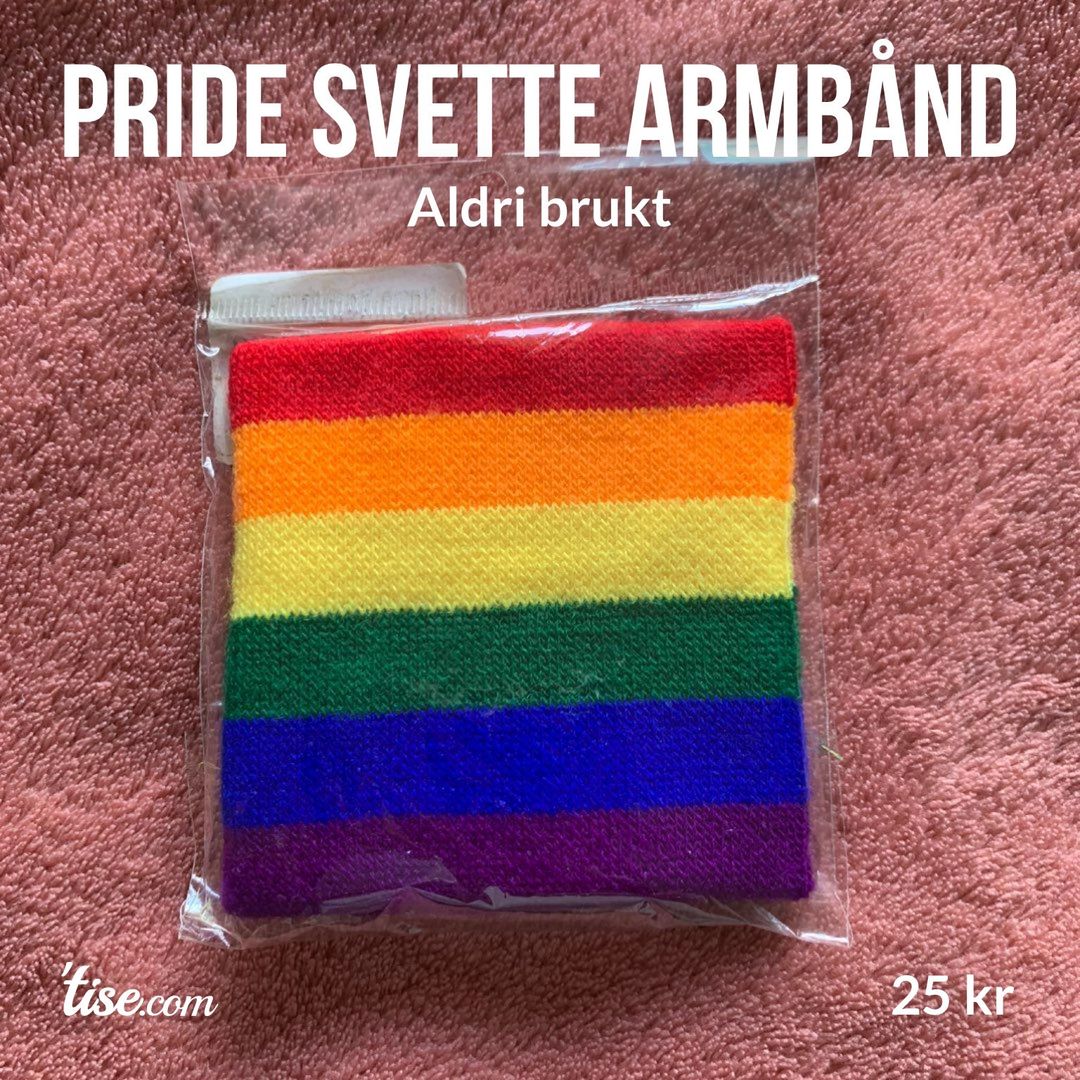 PRIDE svette armbånd