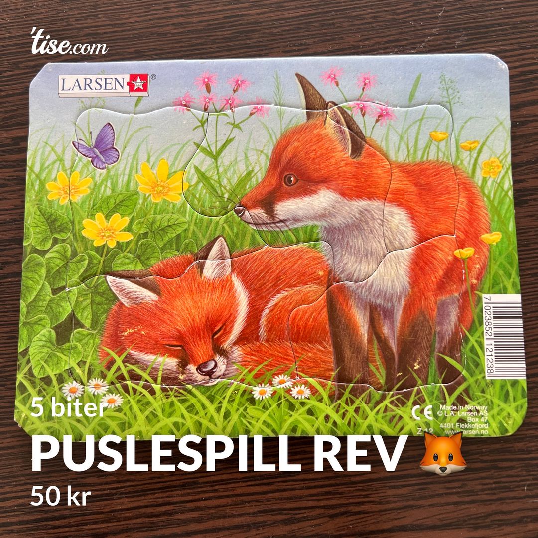 Puslespill rev 🦊