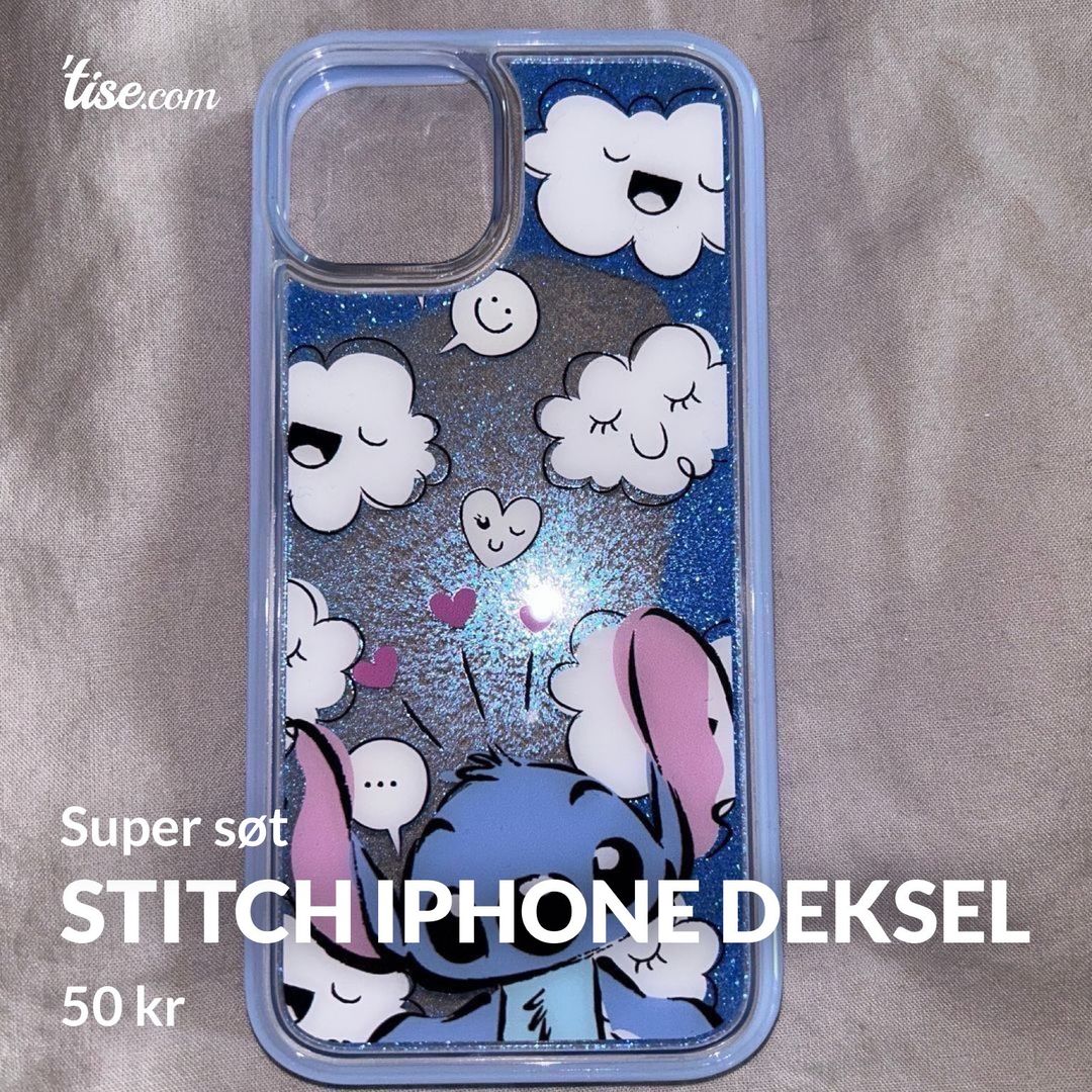 Stitch Iphone deksel