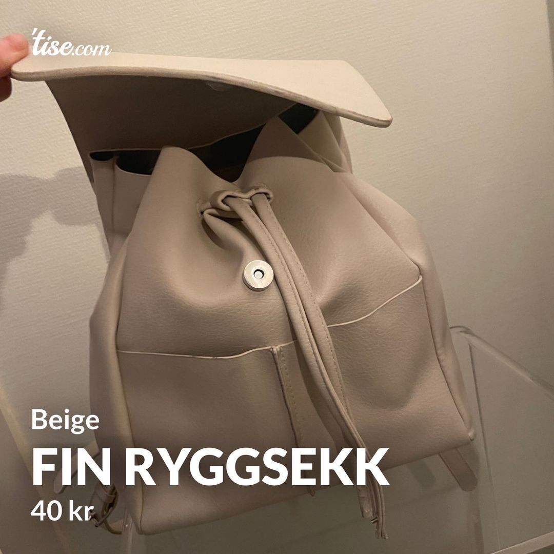 Fin ryggsekk