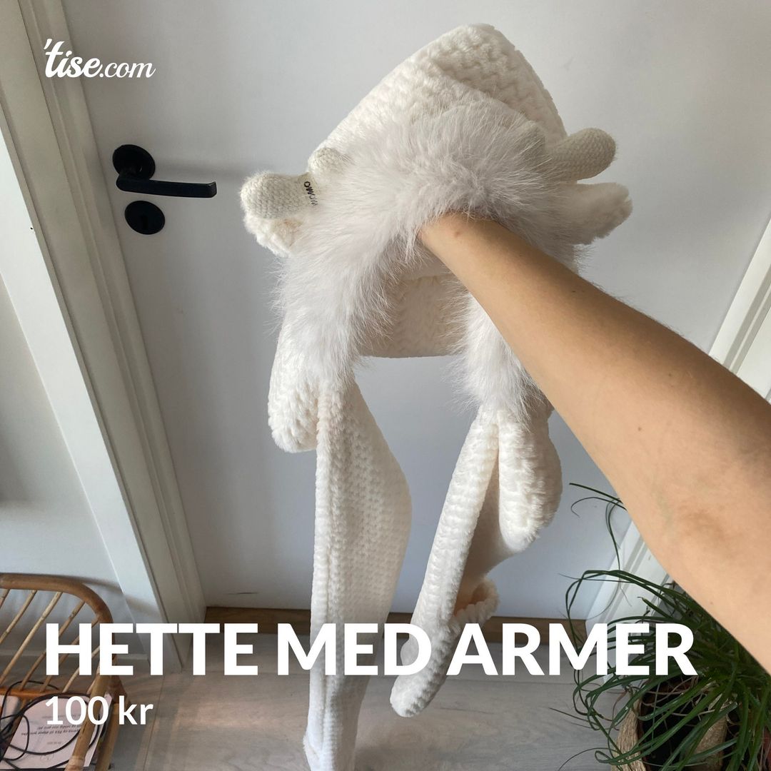 Hette med armer