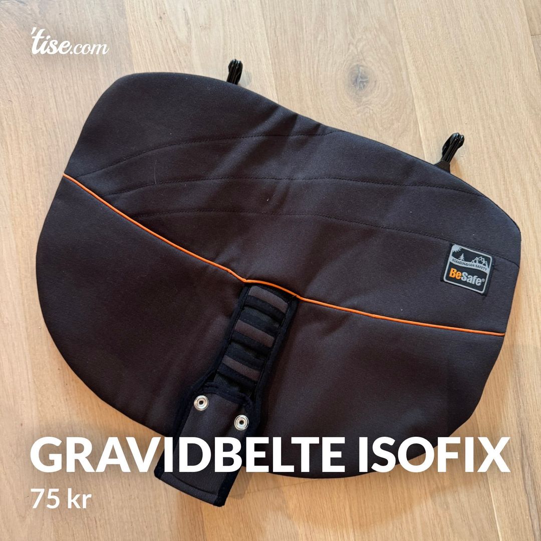 Gravidbelte isofix