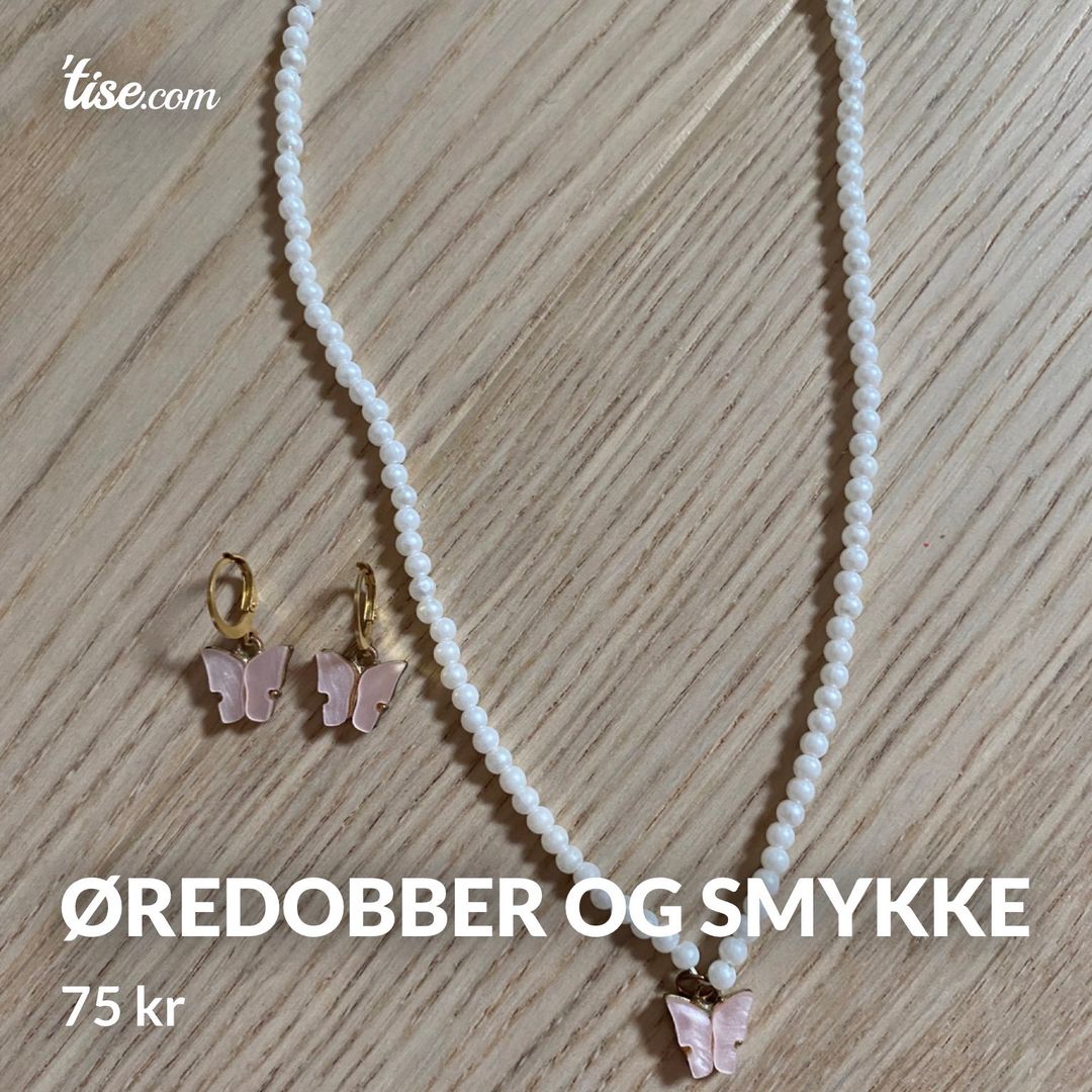 Øredobber og smykke