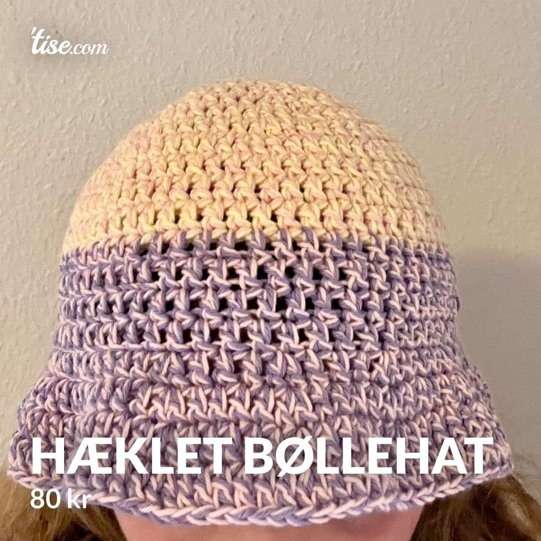 Hæklet bøllehat