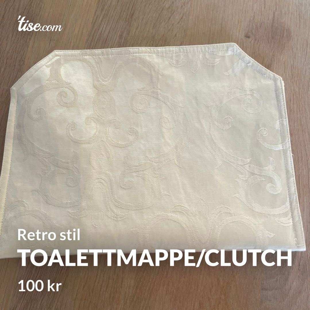 Toalettmappe/Clutch