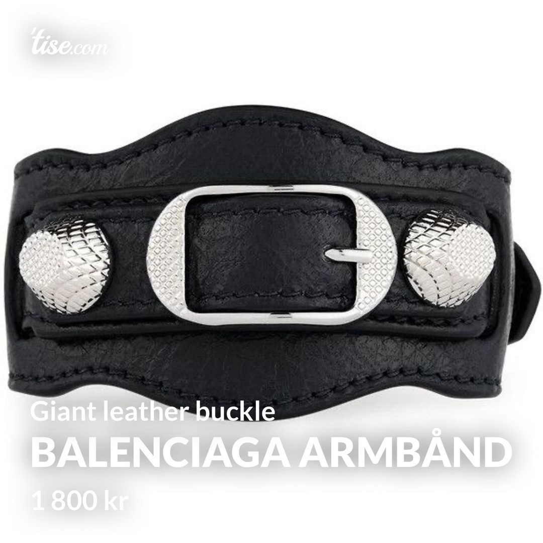 Balenciaga armbånd