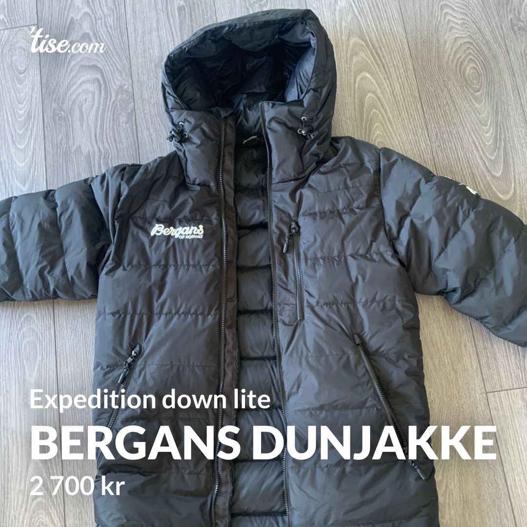 Bergans dunjakke