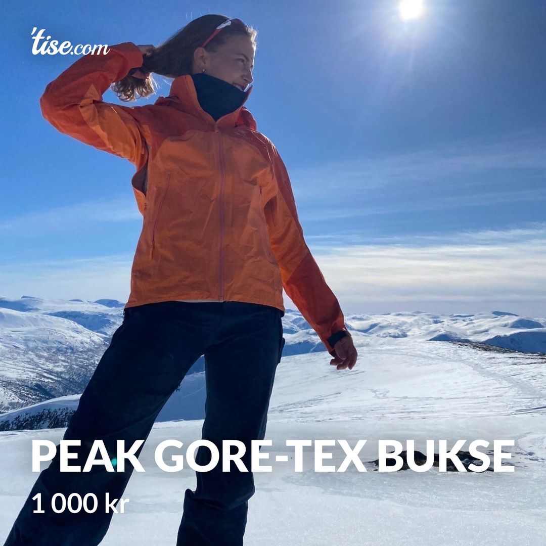 peak gore-tex bukse